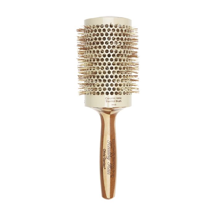 HH63 Brosse thermique bambou écologique en nylon  – Healthy Hair