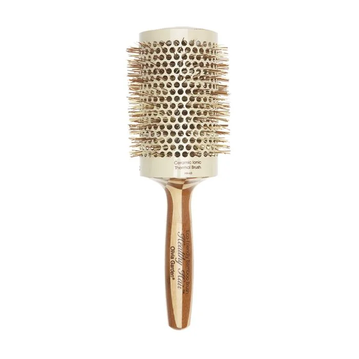 HH63 Brosse thermique bambou écologique en nylon – Healthy Hair