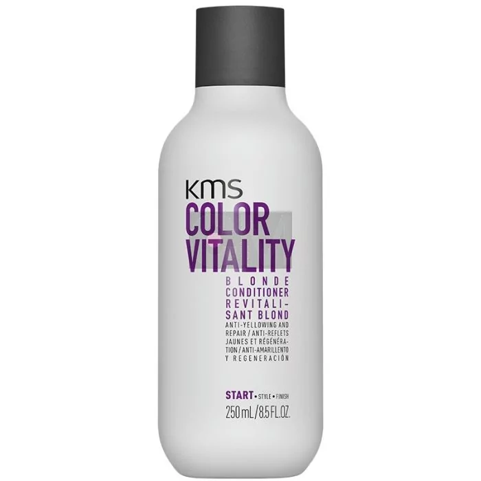 KMS Color Vitality Blonde Conditioner 250ml - Soin Neutralisant Anti-Reflets Jaunes