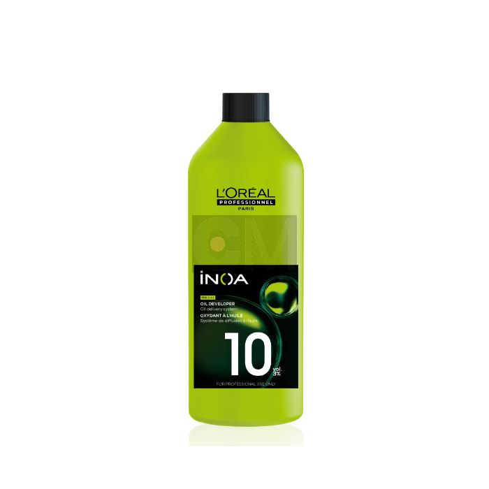 L'Oréal Professionnel INOA Oxydant Riche 3% 1L - Révélateur Crémeux pour Coloration