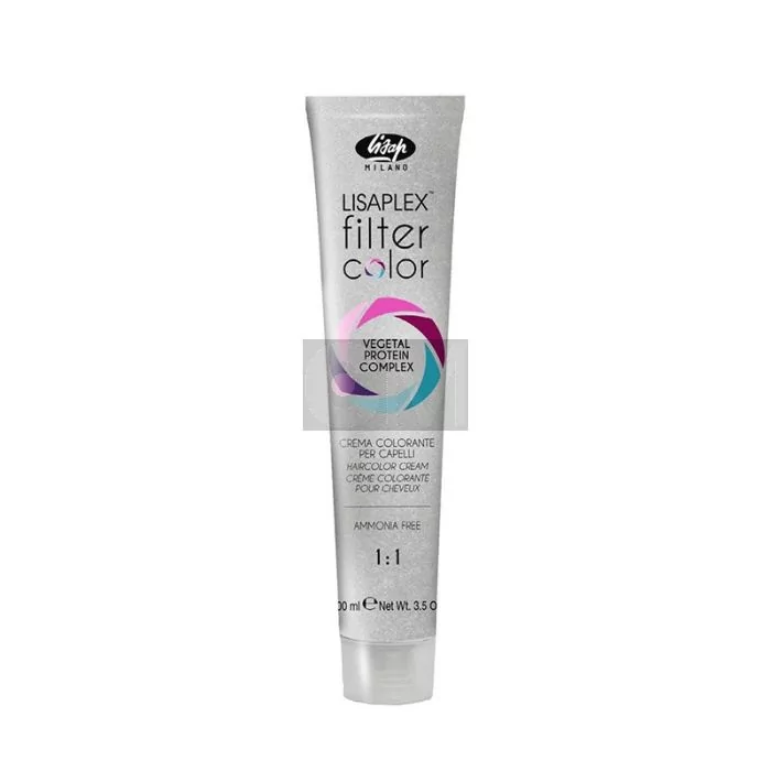 Lisap Lisaplex Filter Color Metallic Rose 100ml - Coloration Gel Sans Ammoniaque
