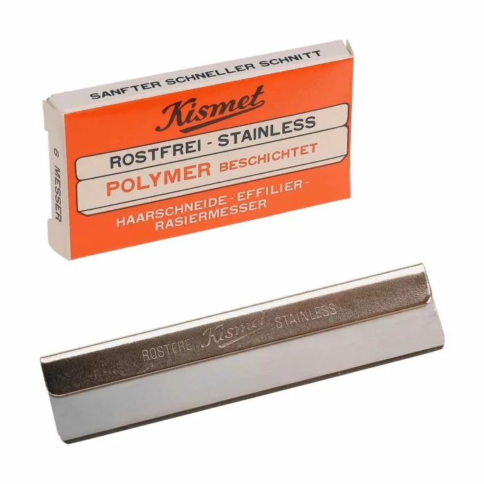 Lot de 6 lames de rasoir en acier inoxydable Kismet – Sibel