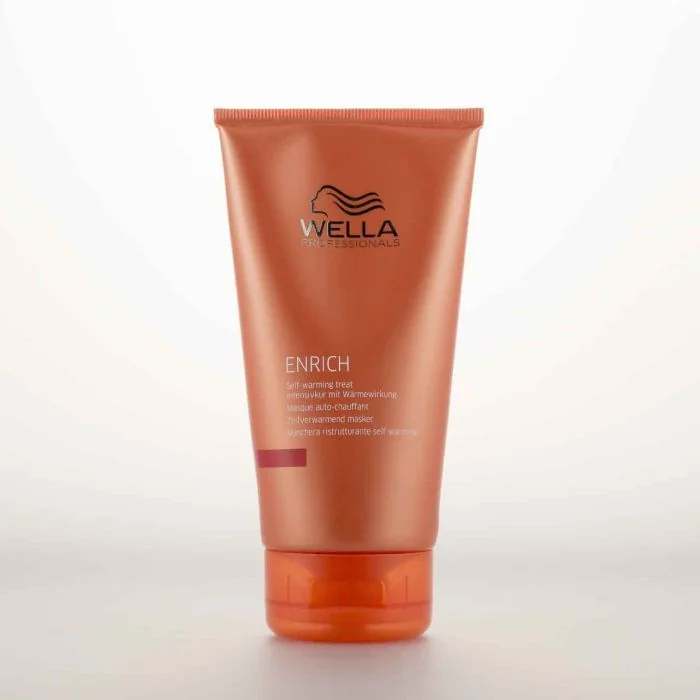 Masque auto-chauffant cheveux secs ou abîmés - Enrich