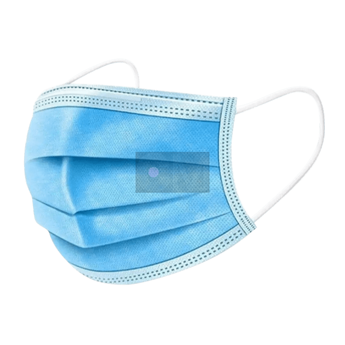 Masque Chirurgical 3 plis - Boite de 50 unités