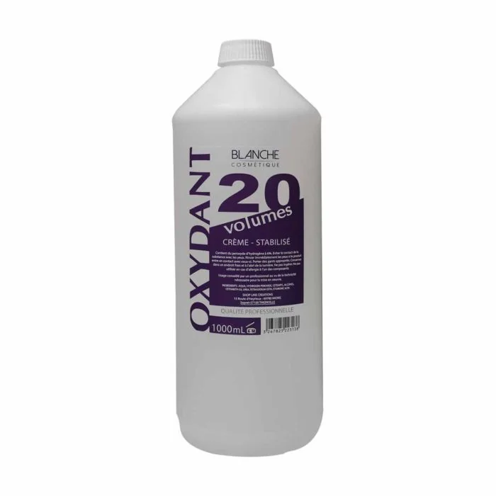 Oxydant 20 vol. / 6% (1000 ml) - Blanche Cosmétique