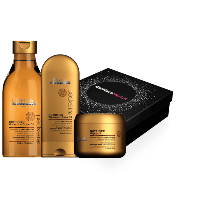 Pack cheveux secs et dénutris + 1 conditionneur OFFERT