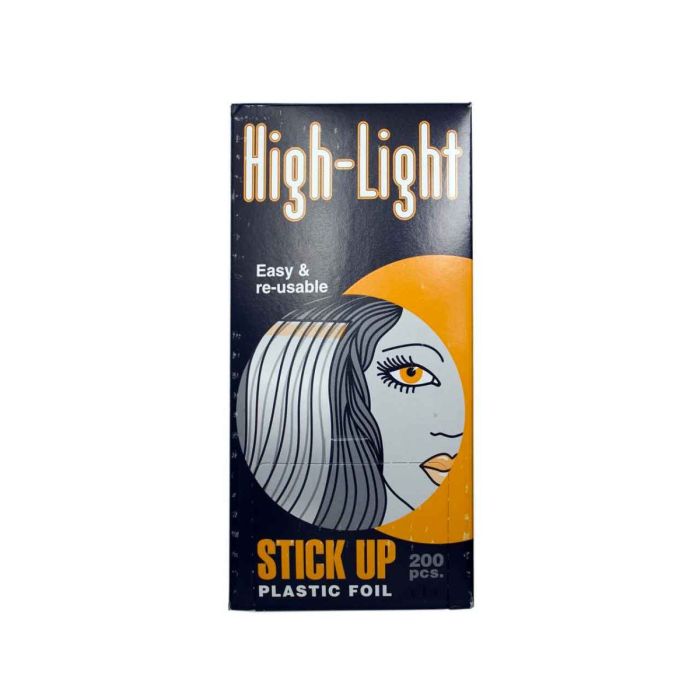 Papiers mèches autocollants réutilisables en plastique High Light Stick Up de Sibel