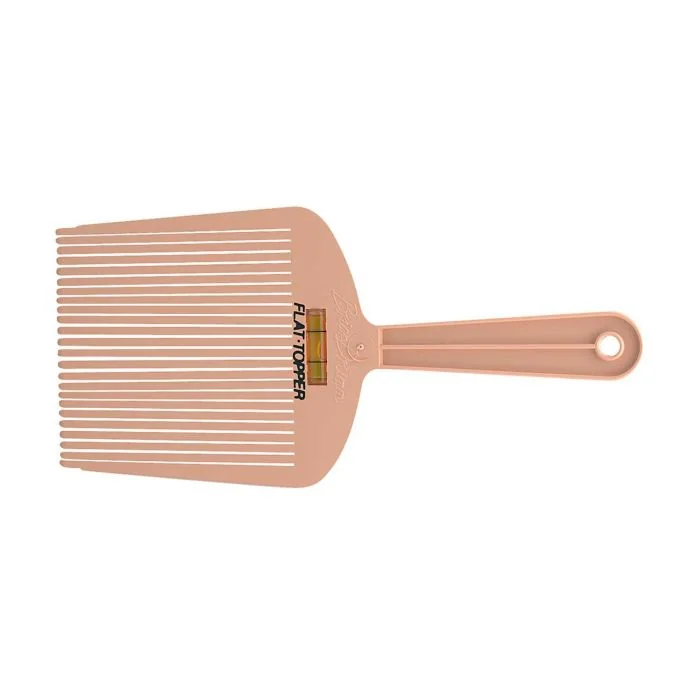 Peigne cheveux à bulle spécial coupe brosse horizontale – Flattopper