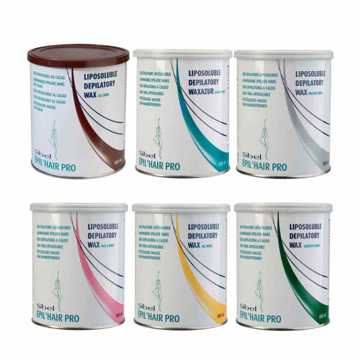 Pot de cire épilatoire tiède liposoluble Epil'Hair Pro de Sibel
