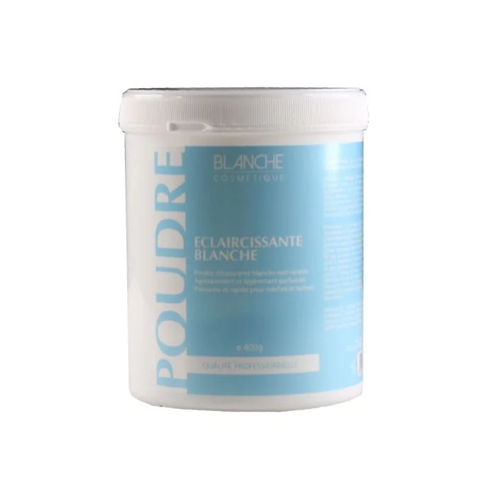 Poudre décolorante blanche 400g Blanche Cosmétique