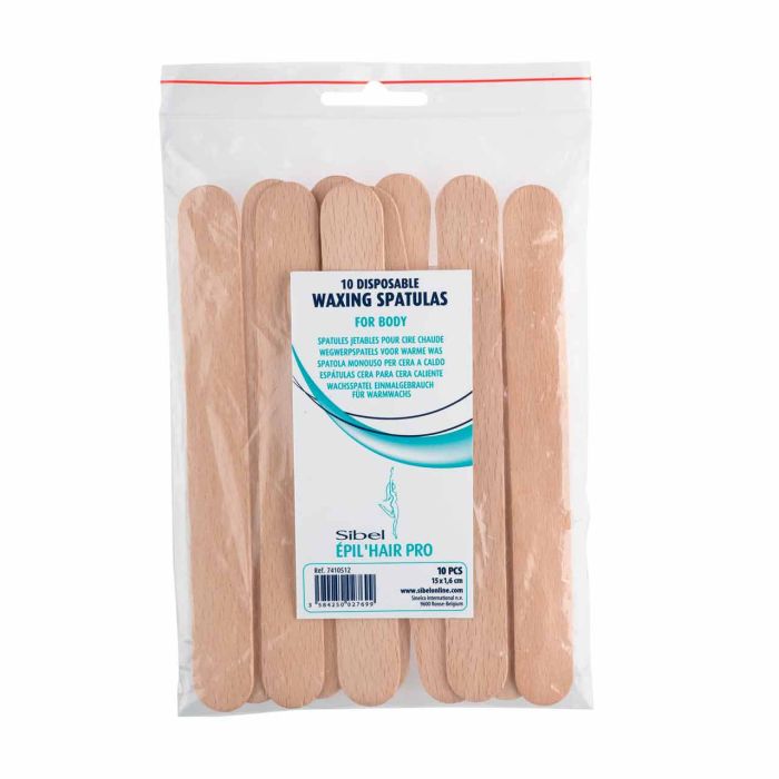 Sachet de 10 spatules – Epil’Hair Pro