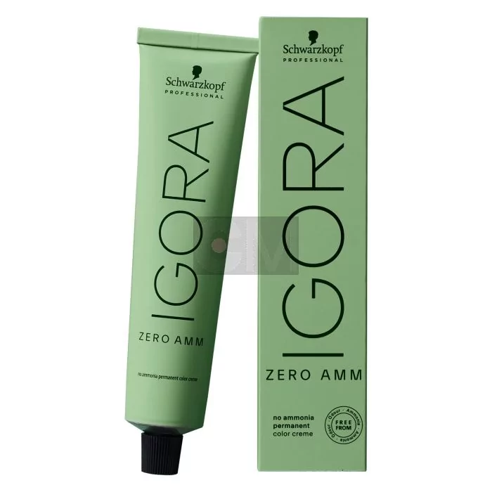 Schwarzkopf Igora Zero Amm 6-23 Blond Foncé Cendré Mat 60ml - Coloration Permanente Sans Ammoniaque
