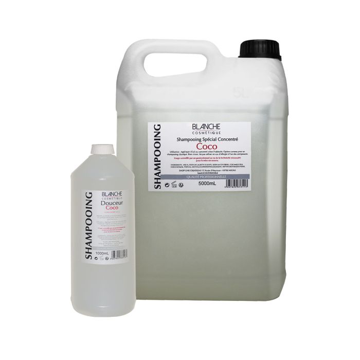 Shampoing parfum coco 1L et 5L