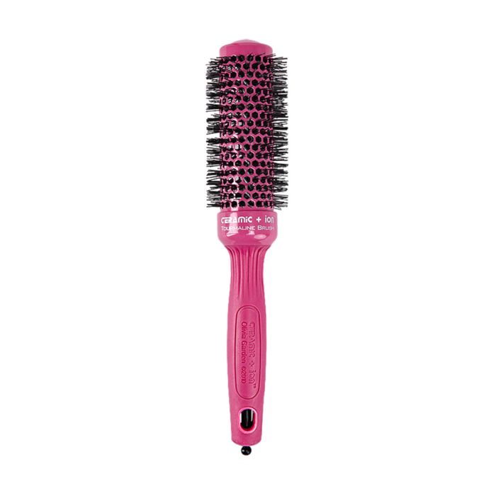 T35 mm Brosse thermique ronde Pink – Ceramic + Ion