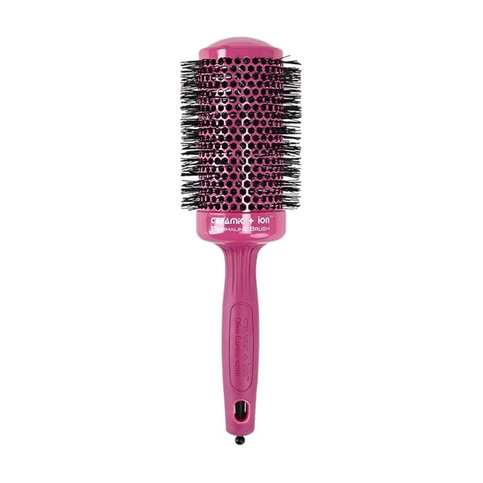 T55 mm Brosse thermique ronde Pink – Ceramic + Ion