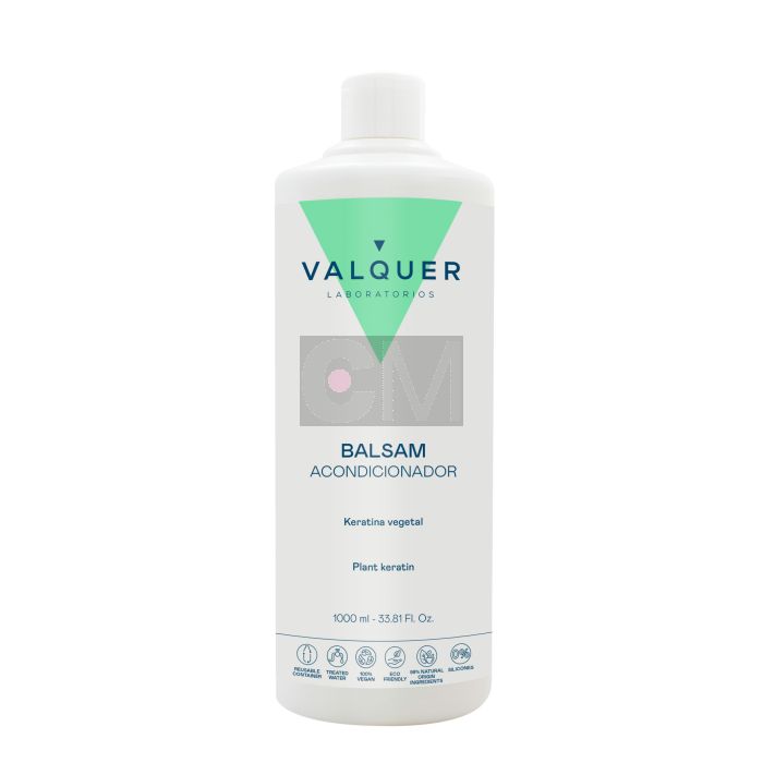Valquer Balsam Conditioner 1000ml - Soin Hydratant Démêlant pour Tous Types de Cheveux