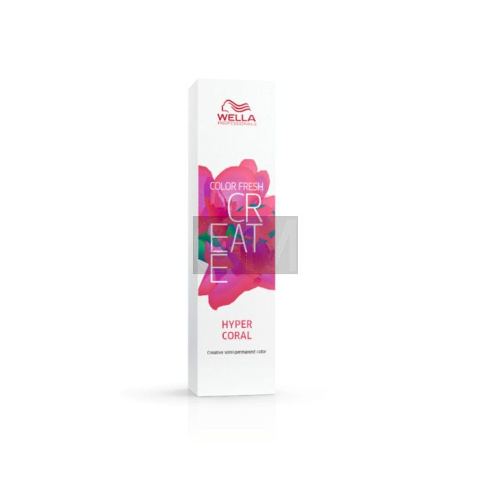 Wella Color Fresh Create Hyper Coral /9 - Coloration Directe Semi-Permanente 60ml