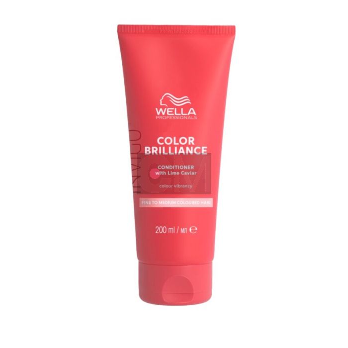 Wella Professionals Invigo Color Brilliance Conditioner Fine 200ml - Cheveux Fins Colorés