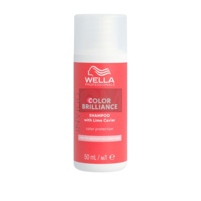 Wella Professionals Invigo Color Brilliance Shampooing Cheveux Fins 50ml