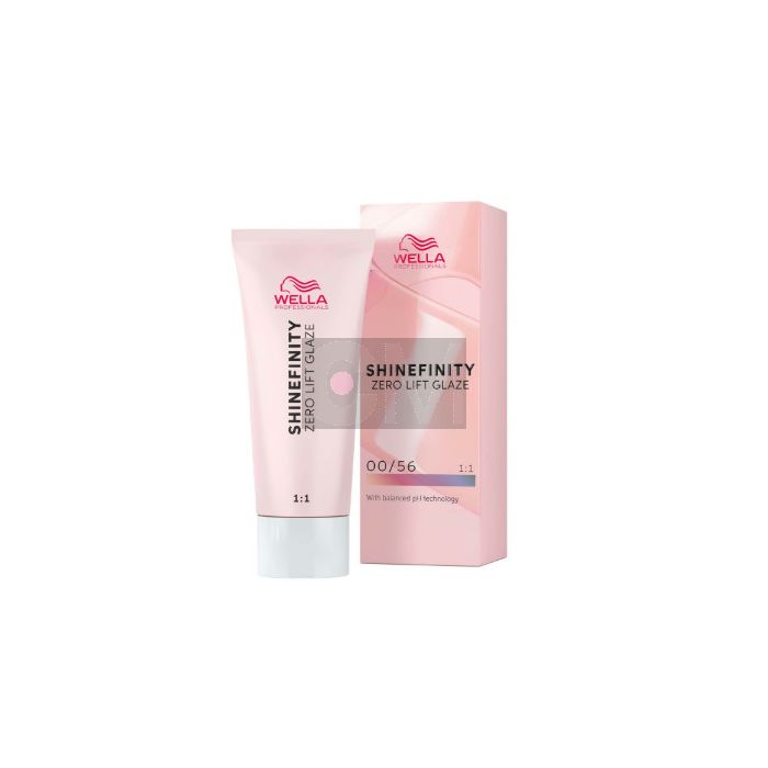 Wella Professionals SHINEFINITY 00/56 Rosé Booster - Coloration Gel Sans Ammoniaque