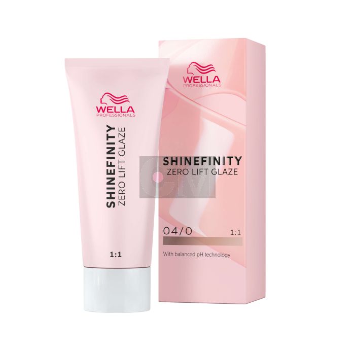 Wella Professionals SHINEFINITY 04/0 Natural Espresso 60ml - Coloration Gel-Crème Sans Ammoniaque