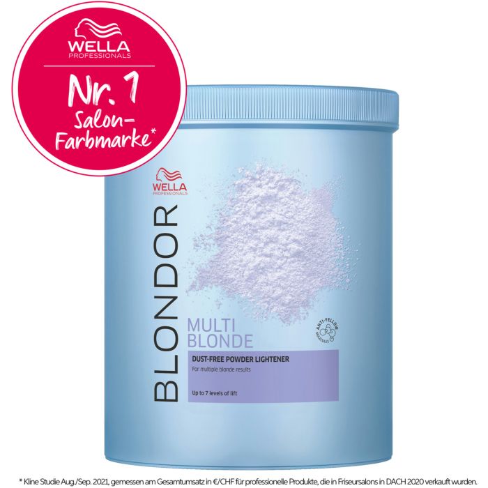 Wella Professionals Blondor Multi Blonde Poudre Décolorante 7 Tons 800g