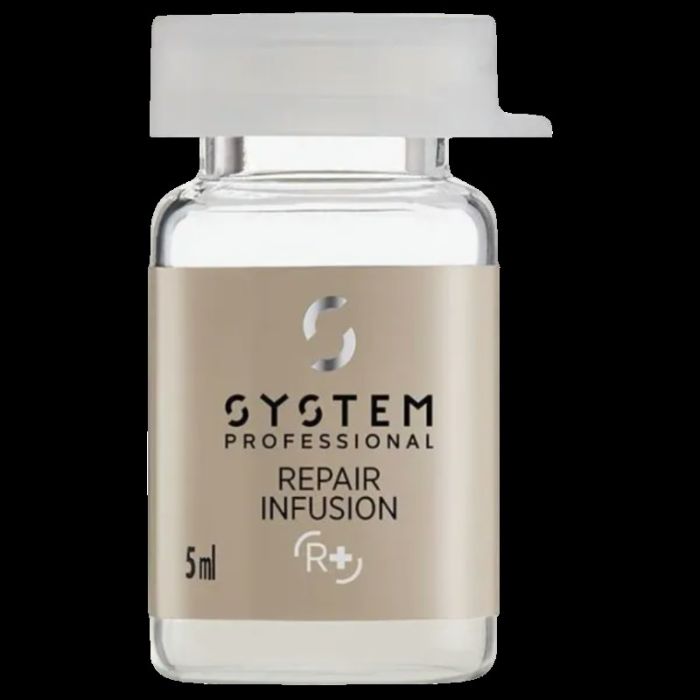 System Professional R+ Repair Infusion 20x5ml - Ampoules Réparatrices Intensives pour Cheveux Abîmés