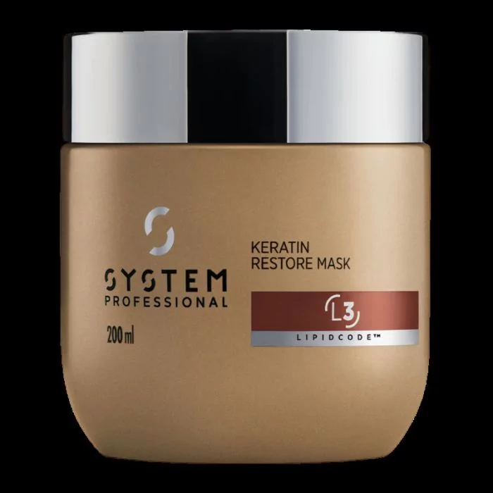 System Professional Luxe Oil Keratin Protect Mask 200ml - Masque Réparateur Intensif