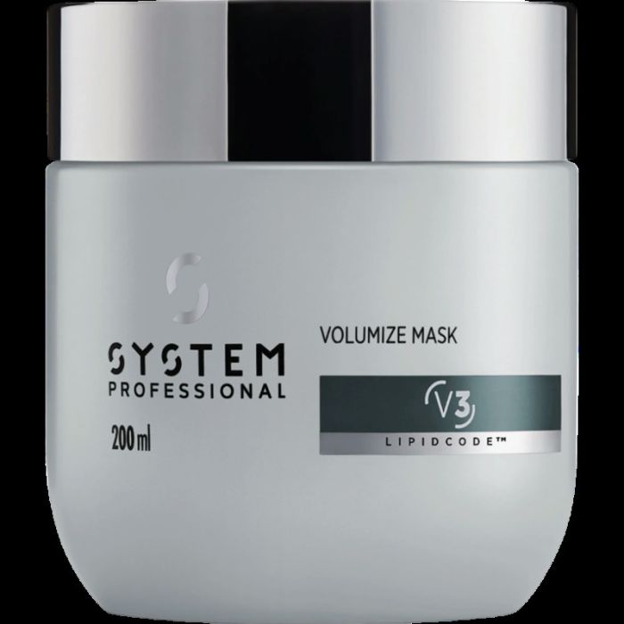 System Professional V3 Volumize Mask 200ml – Masque Volumateur Fortifiant pour Cheveux Fins