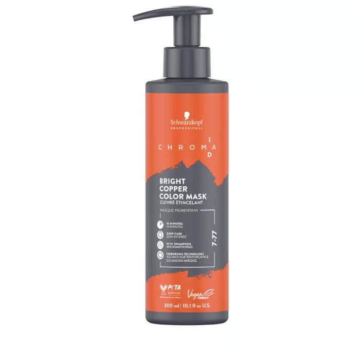 Schwarzkopf Professional Chroma ID Bonding Color Mask 7-77 Cuivré Lumineux 300ml