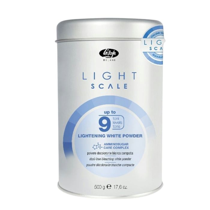 Lisap Light Scale Up to 9 - Poudre Décolorante Professionnelle 500g