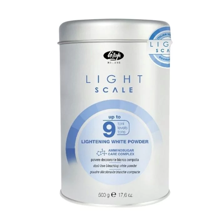 Lisap Light Scale Up to 9 - Poudre Décolorante Professionnelle 500g