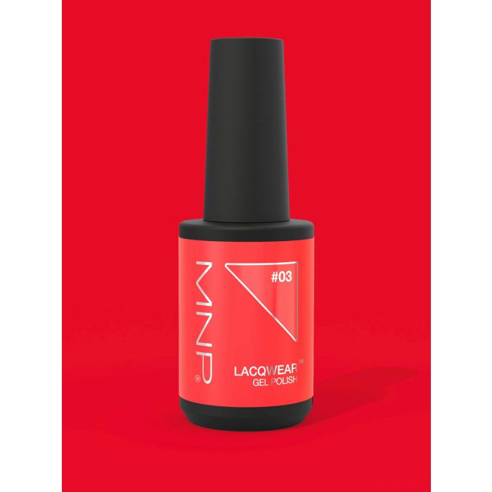 MNP LACQWEAR Vernis Gel 03 Monza - Rouge Cerise Intense