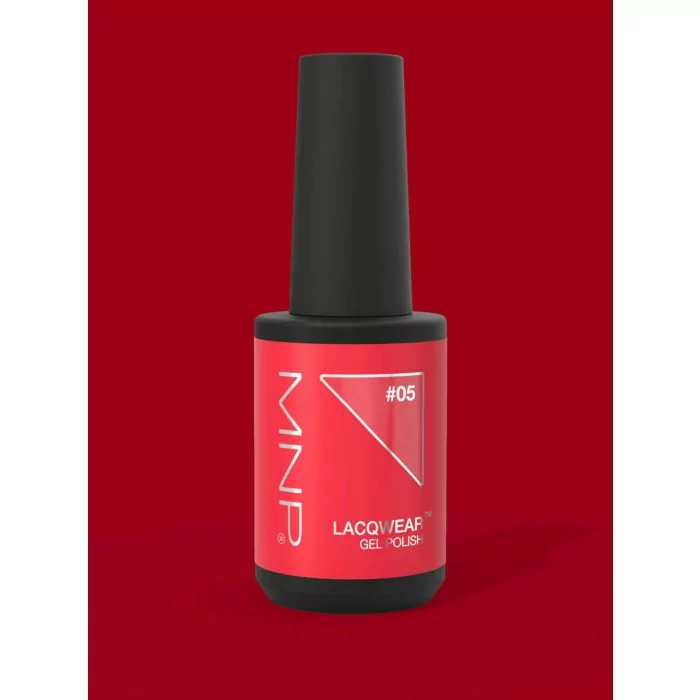MNP Lacqwear Vernis Gel Semi-Permanent 05 Cherrywood - Bordeaux Profond