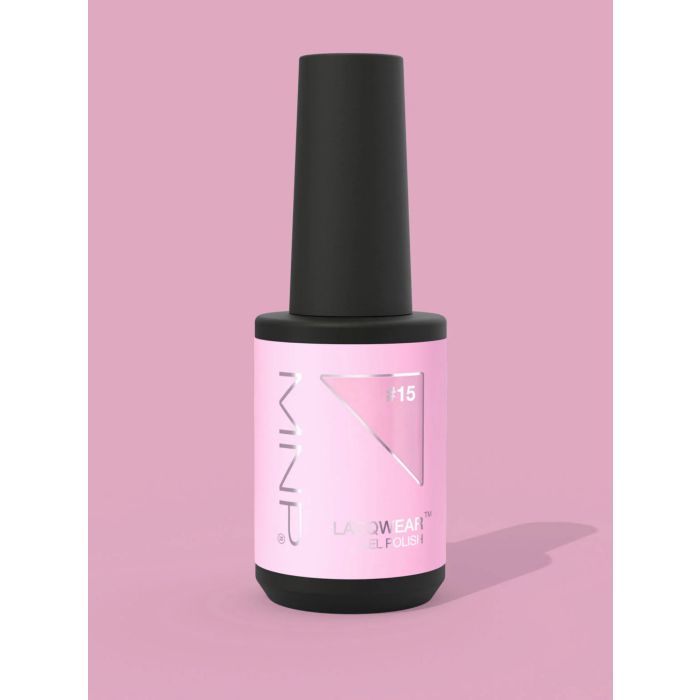 MNP LACQWEAR Vernis Gel Polish 15 Heater - Rouge Corail Éclatant