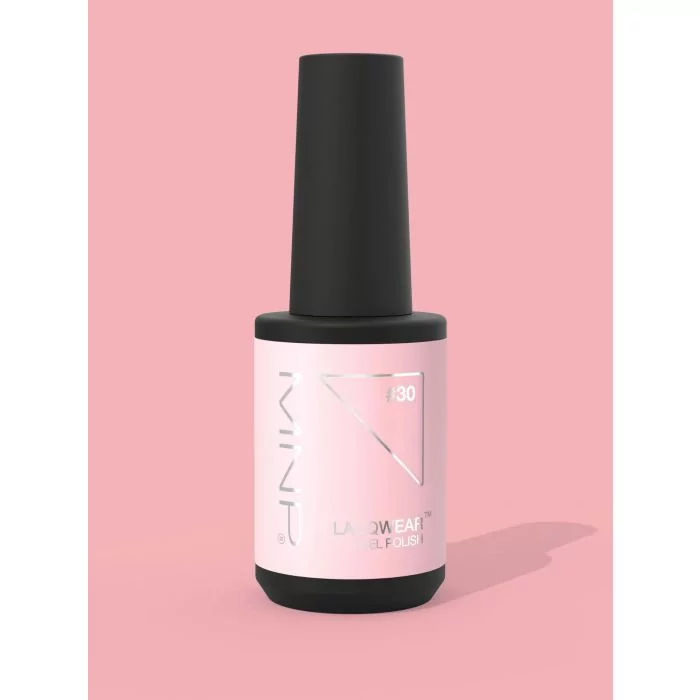 MNP Lacqwear Gel Polish 30 Rosetta - Nude Rose Intemporel pour Manucure Professionnelle