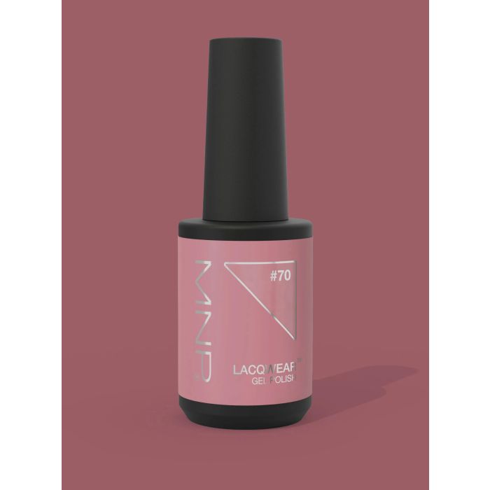 MNP LACQWEAR Vernis Gel Polish 70 My Boo - Nude Beige Sophistiqué