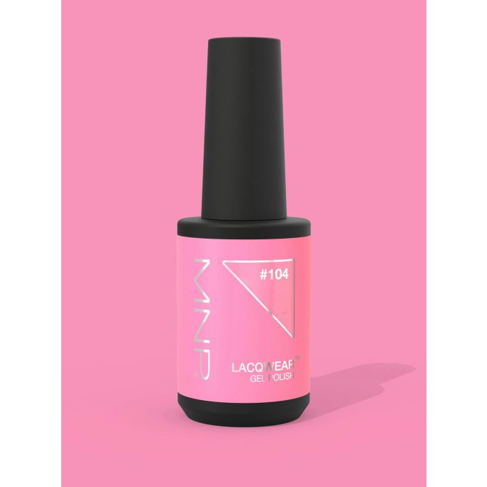 MNP Lacqwear Gel Polish 104 Candyman - Rose Bonbon Lumineux