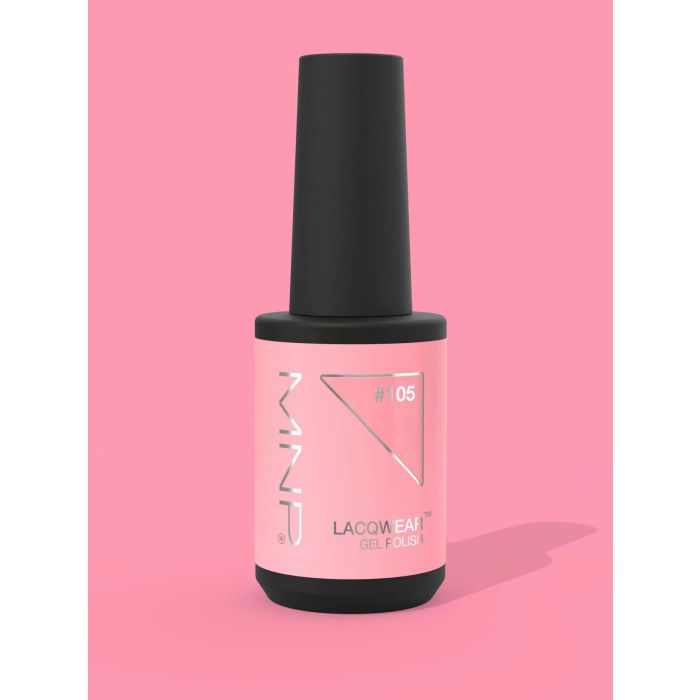 MNP Lacqwear Gel Polish 105 Naked - Vernis Semi-Permanent Nude Naturel