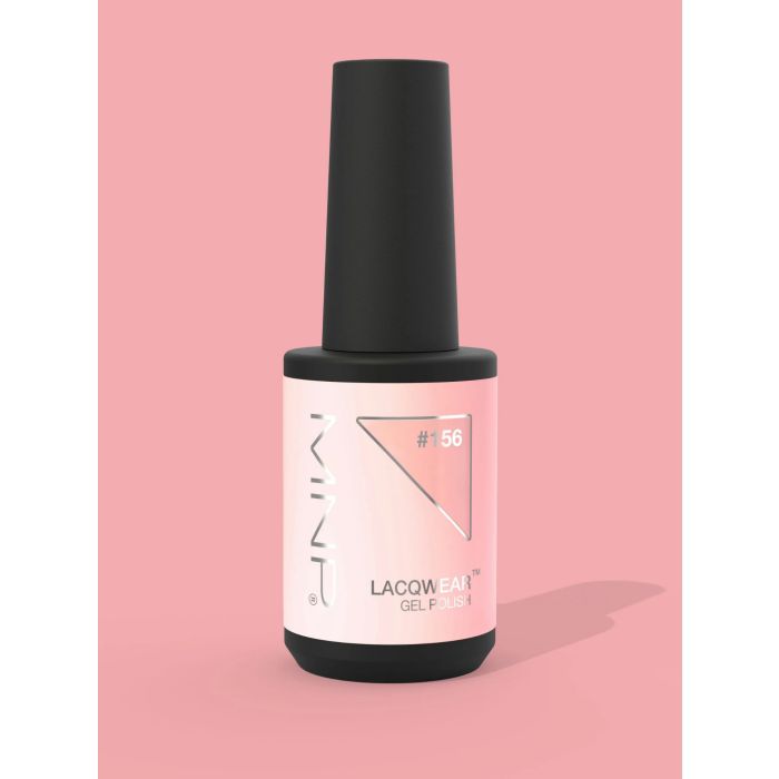 MNP Lacqwear Gel Polish 156 Pure - Vernis Gel Blanc Pur Haute Pigmentation 10ml