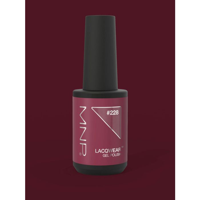 MNP Lacqwear Gel Polish 228 Big Dreams - Vernis Semi-Permanent Violet Intense