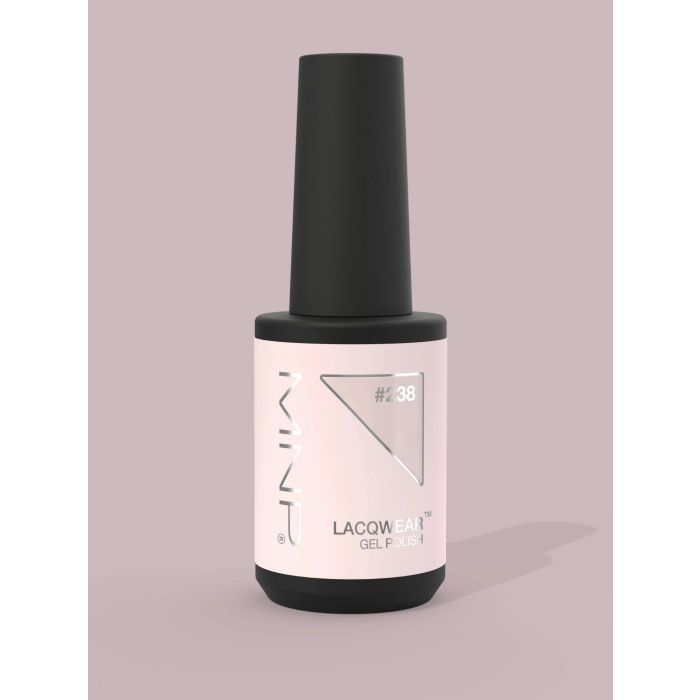 MNP Lacqwear Vernis Gel Polish 238 Vanilla – Blanc Crème Nude Vanille