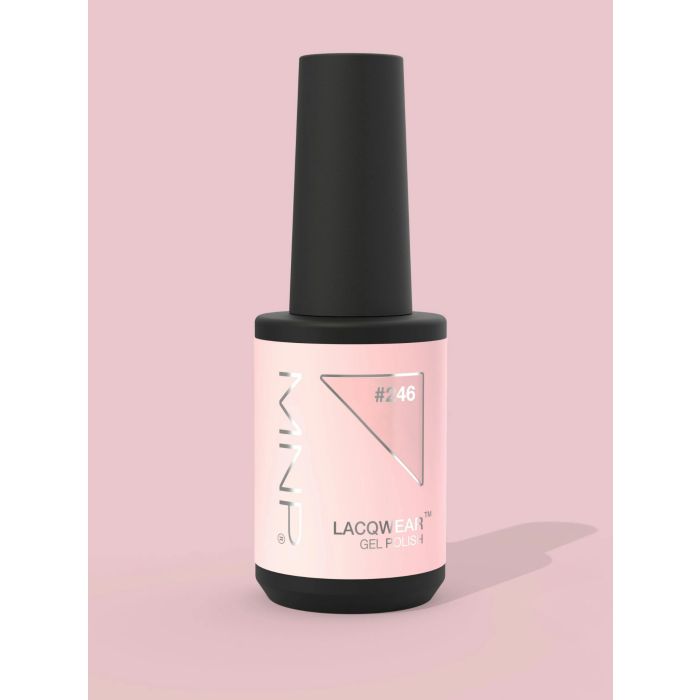 MNP Lacqwear Gel Polish 246 Apricot Sorbet - Vernis Gel Orange Abricot Pastel