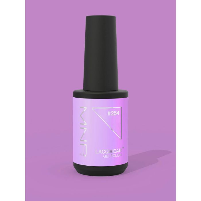 MNP Lacqwear Gel Polish 254 The Favourite - Rouge Carmin Intense