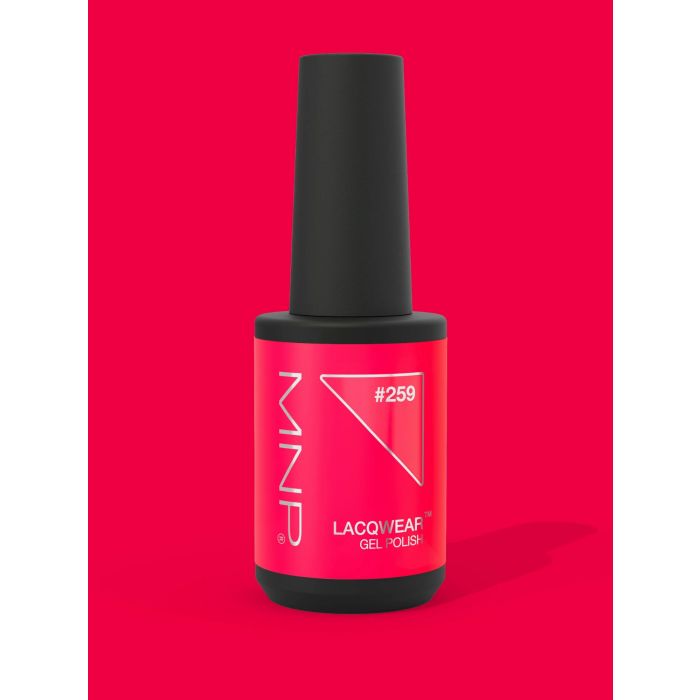 MNP LACQWEAR Vernis Gel 259 Call Me - Rouge Baie Intense