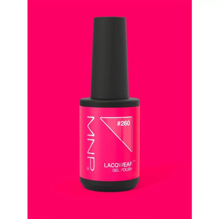 MNP Lacqwear Vernis Gel Polish 260 Be Bad – Anthracite Intense Semi-Permanent