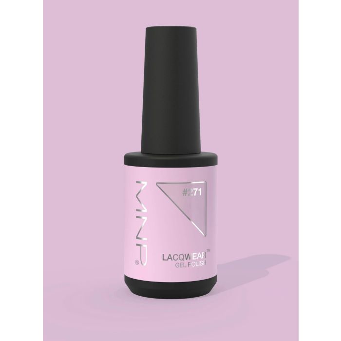 MNP Lacqwear Gel Polish 271 Lilac Bloom – Vernis Gel Lilas Pastel Haute Pigmentation