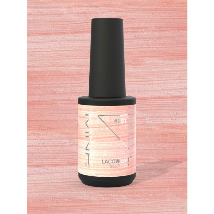 MNP LACQWEAR Vernis Gel Polish 291 SATIN GLOW – Nude Champagne Lumineux