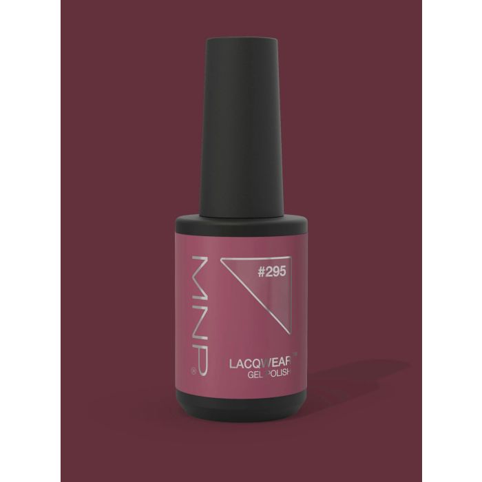 MNP Lacqwear Vernis Gel 295 Dusty Mauve - Mauve Poudré Élégant et Longue Tenue
