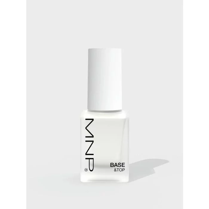 MNP NAIL CARE Base & Top 301 - Vernis 2-en-1 Base et Top Coat Professionnel